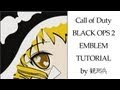 【CoD:BO2】エンブレム 【東方：霧雨魔理沙】 【BLACK OPS 2 ANIME EMBLEM】
