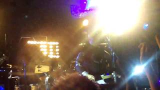 Smashing Pumpkins Live in Melbourne 2010 - Billy Laughing during Tonight, Tonight