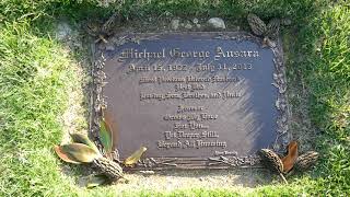 Actor Michael Ansara Grave Forest Lawn Cemetery Los Angeles California USA January 19, 2022