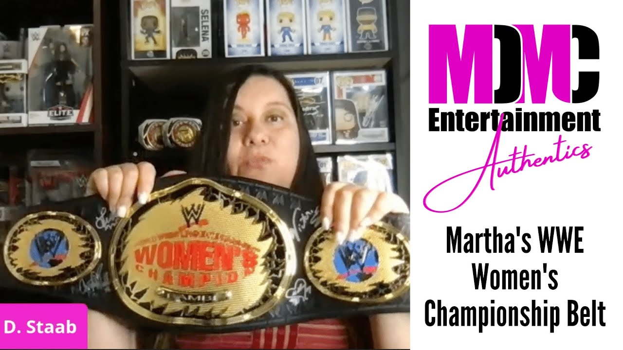 Martha's WWE Women's Championship Belt