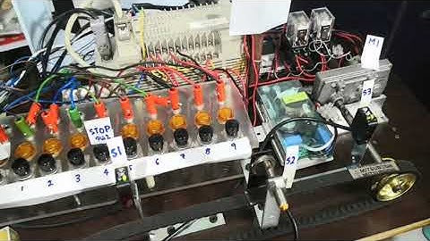 PLC & Automation End Of Chapter Conveyor Control Demo Video DEJ40033