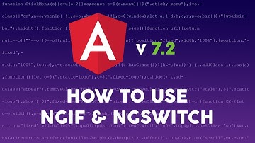 Angular:  how to use ngif and ngswitch