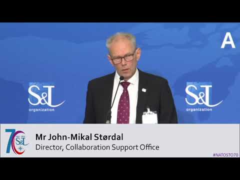 Mr. John-Mikal Størdal opens the NATO STO 70th Anniversary Symposium