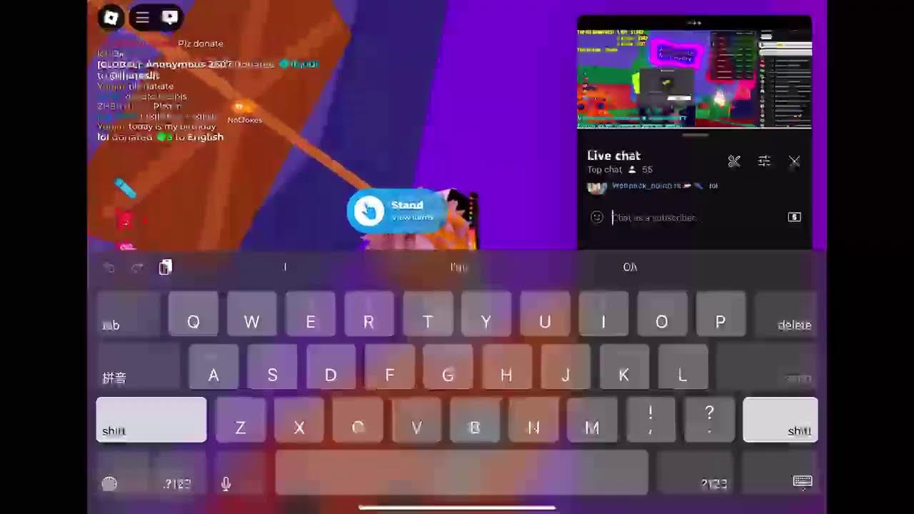 Live donating until I have no more robux come and join before I run out ...