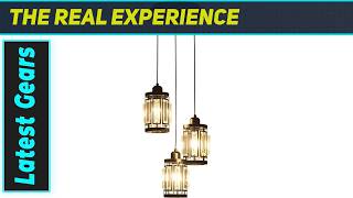 Stunning Larootsi 3 Light Farmhouse Pendant: The Ultimate Kitchen Island Upgrade