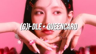 Gi-Dle 여자 아이들 퀸카 Queencard Easy Lyrics