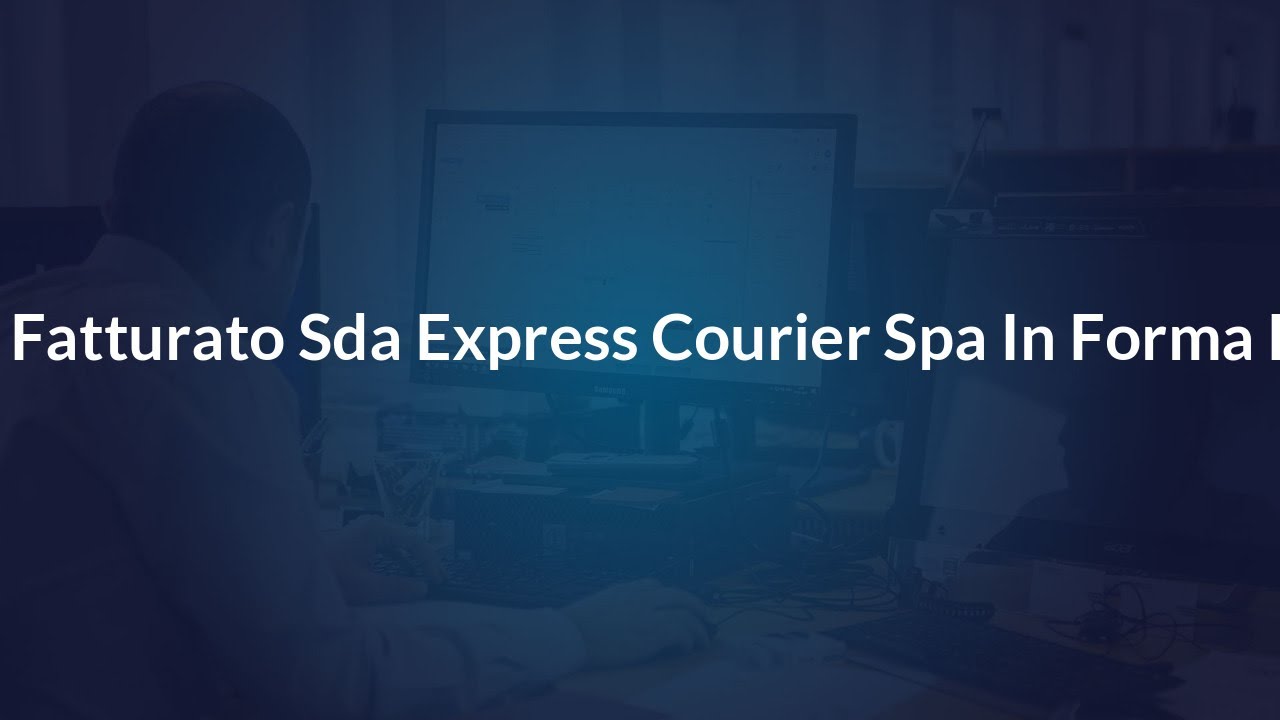 Fatturato SDA EXPRESS COURIER SPA IN FORMA BREVE SDA SPA