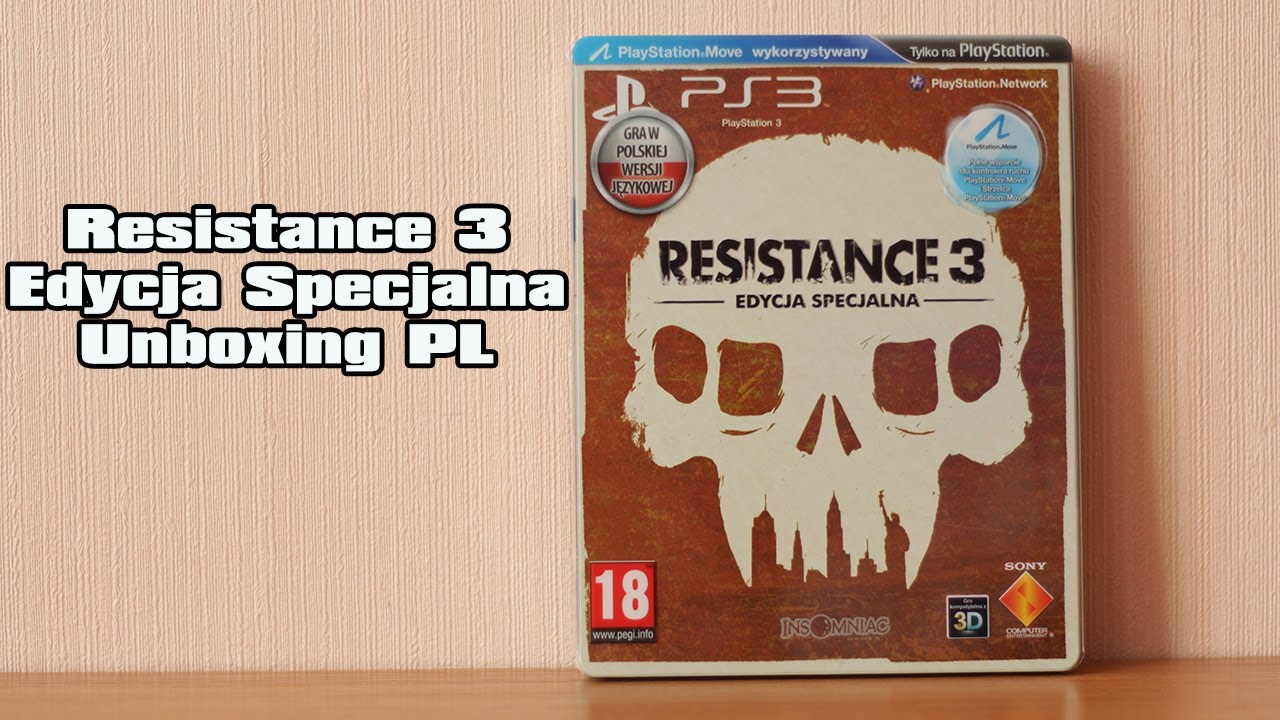 Wodogrzmoty Małe Dziennik 3 Edycja Specjalna Resistance 3 Edycja Specjalna - Unboxing PL - YouTube