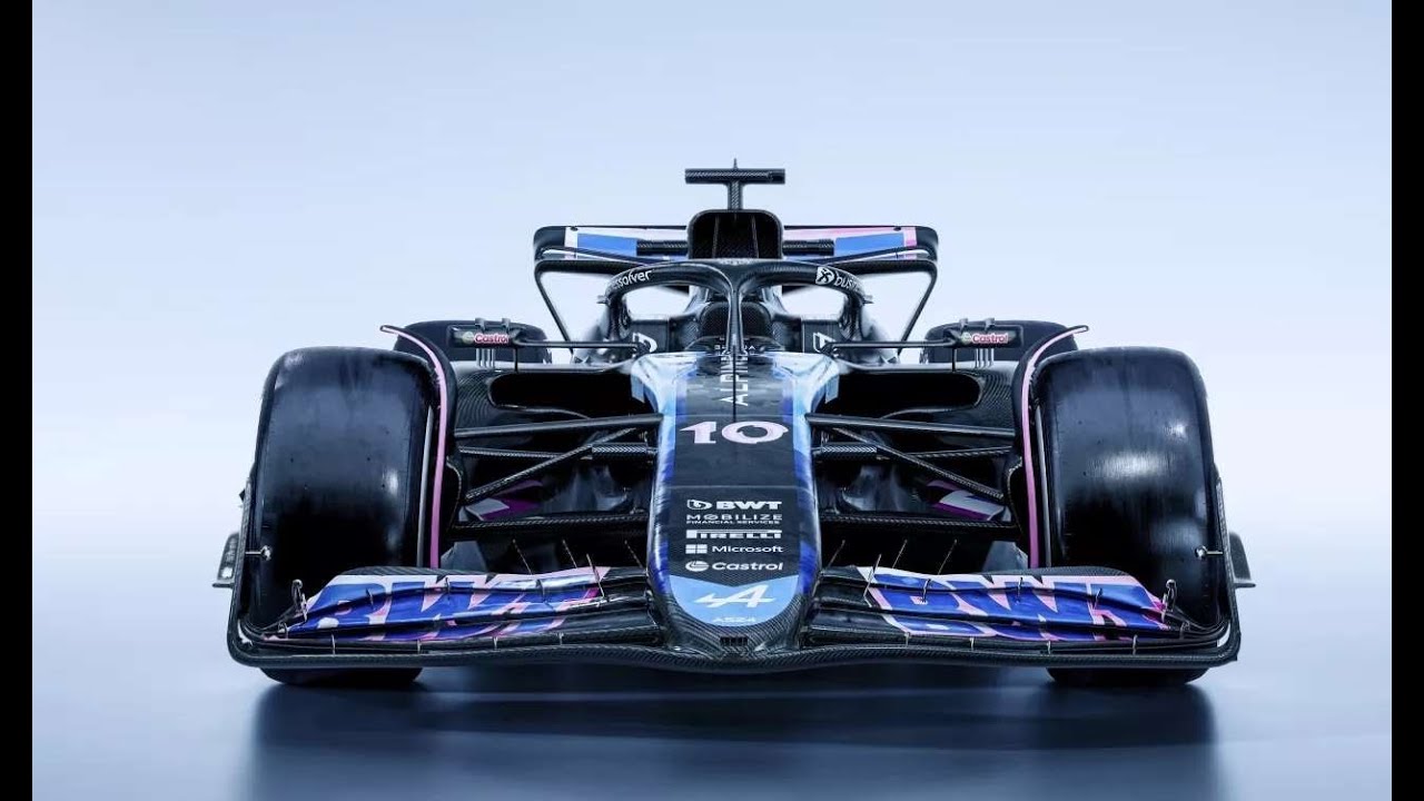 Alpine F1 A524 2024 Launch