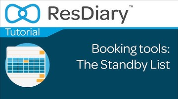 Booking tools: The Standby List