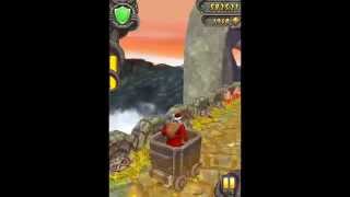 Temple Run 2 minecart glitch in bluestacks screenshot 4