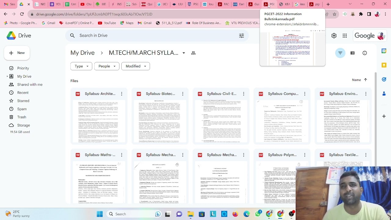 PGCET MTECH/MARCH SYLLABUS RELATED INFORMATION MBA PGCET CRASH COURSE RELATED