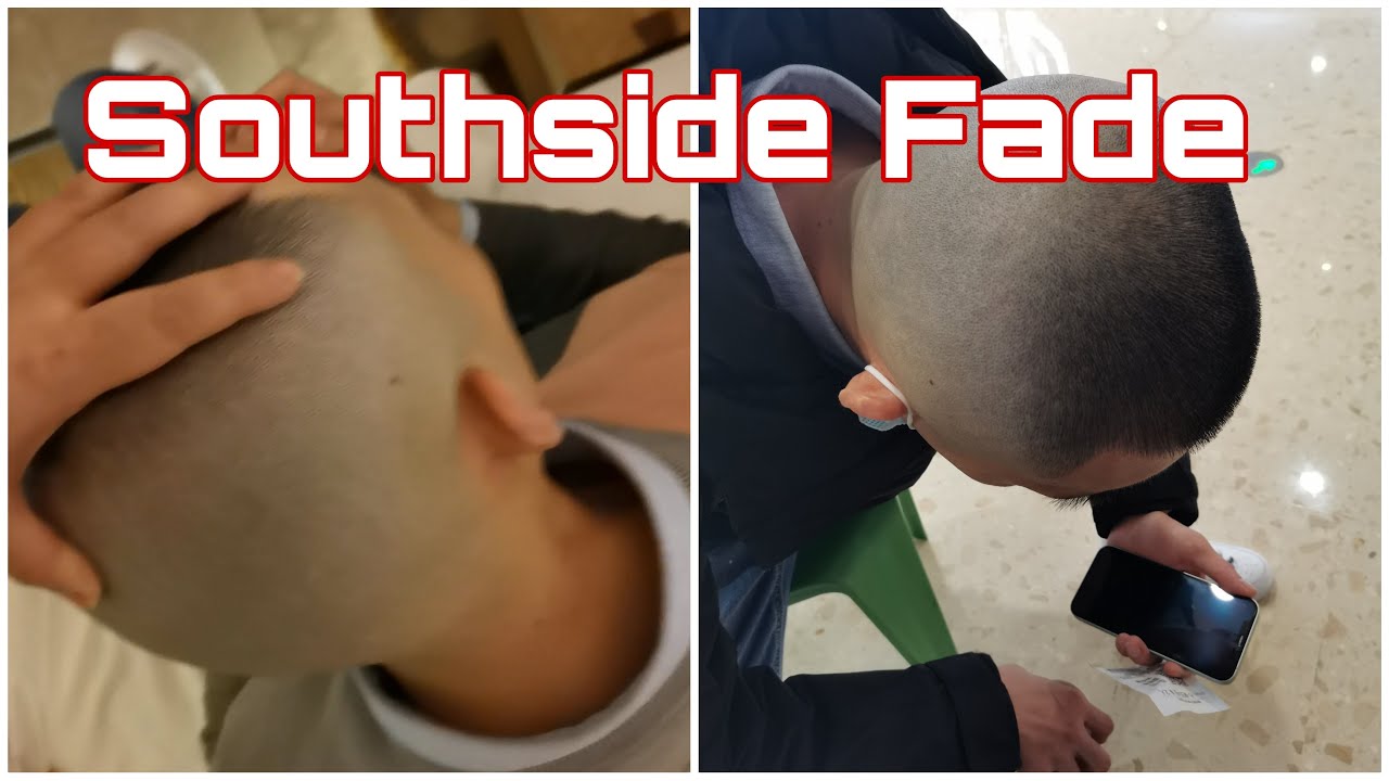 朋友来上海玩，顺便剃了一个美式圆寸