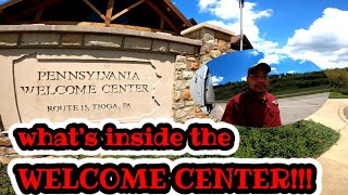 what's inside the welcome center!!!