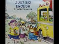 KIDS BOOK READ ALOUD | Just Big Enough