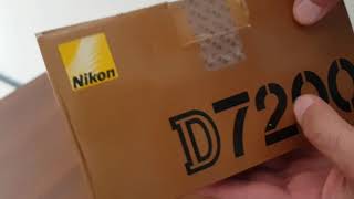 Nikon D7200 Body Unboxing