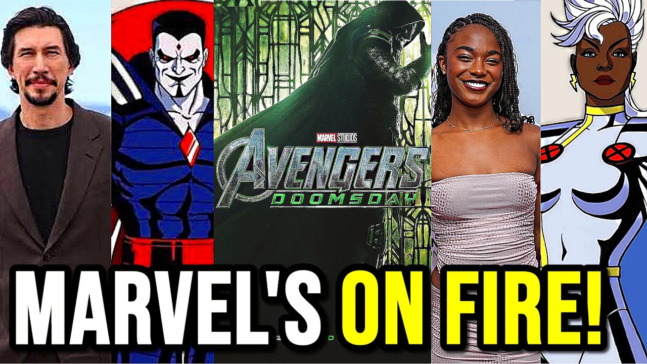 Thumbnail for Marvels D23 Avengers Doomsday & VisionQuest Trailers + X-MEN CASTING! | Storm