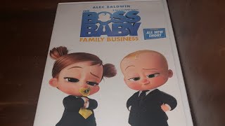 The Boss Baby 2: Family Business DVD un Boxing (2021)