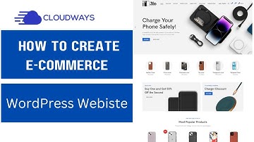 How To Create eCommerce  Website with the Cloudways Server? Easy and Simple way Without any Coding.