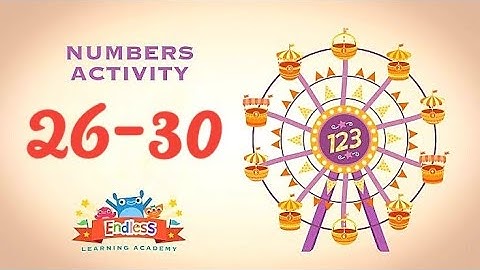 Endless Numbers Video 26-30 : Math Adventures for Kids | Counting Fun & Learning