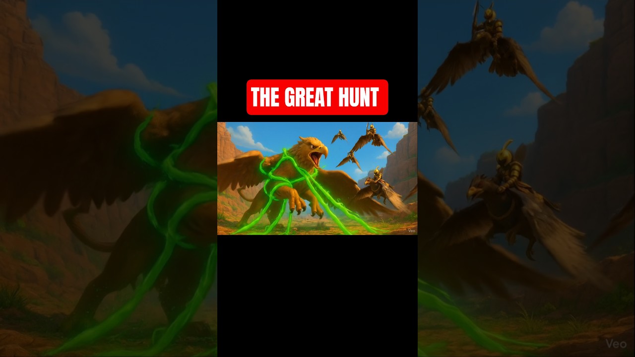 Epic Fantasy Battle Scene | The Frog King vs The Sky-Terror Griffin