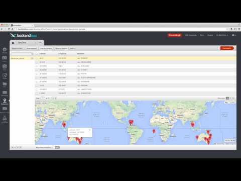 Backendless GeoLocation Overview