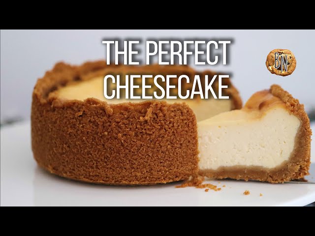 Perfect Cheesecake Recipe (VIDEO) 