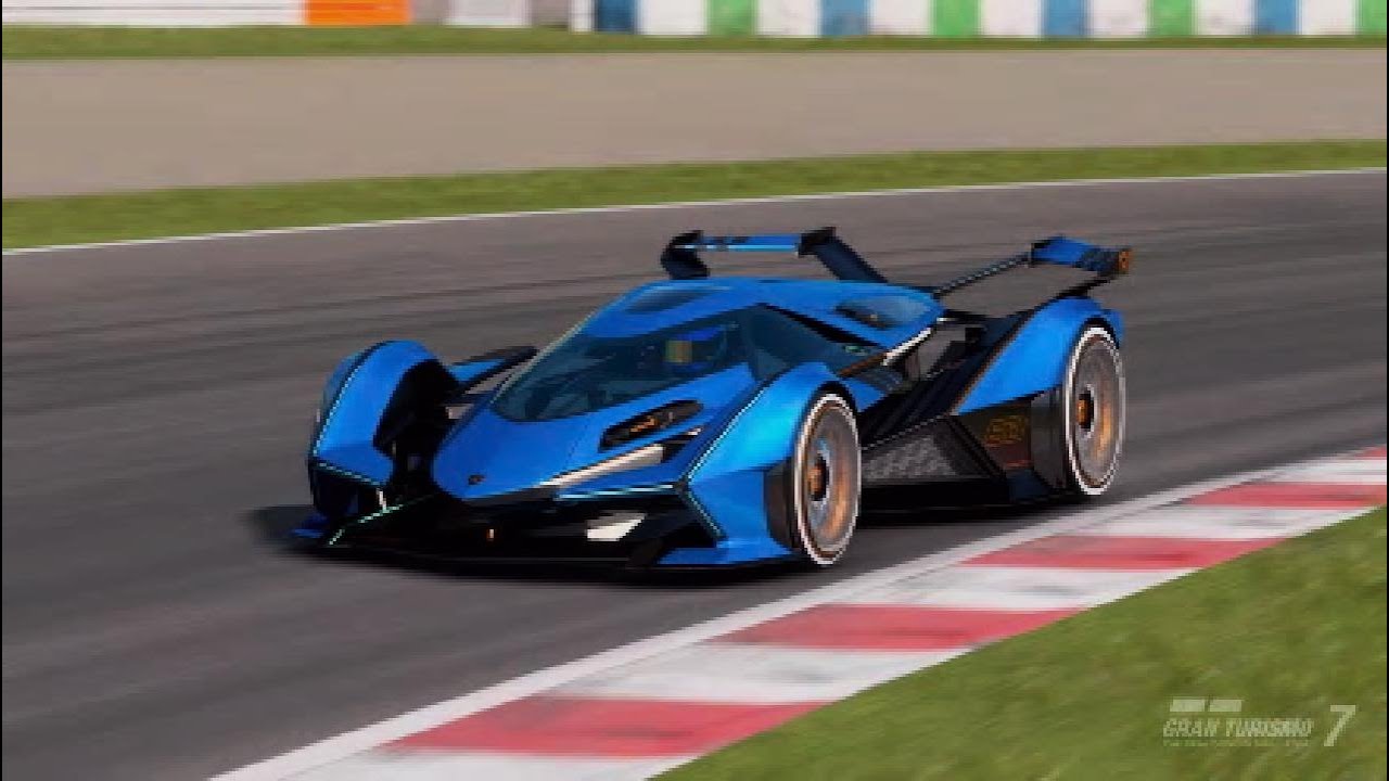PS5 Gran Turismo 7 Lamborghini Lambo V12 VGT @ Autopolis Circuit