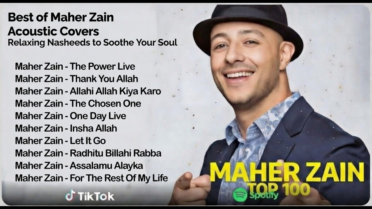 Best of Maher Zain Acoustic Covers 🕊️ Relaxing Nasheeds to Soothe Your Soul | 1000 Islamic Tales