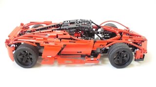 Being a bit slow i decided to replace the nxt in my ferrari model with
2 pf-m motors for propulsion and 1 pf-m-motor steering. total weight:
940g (350g l...