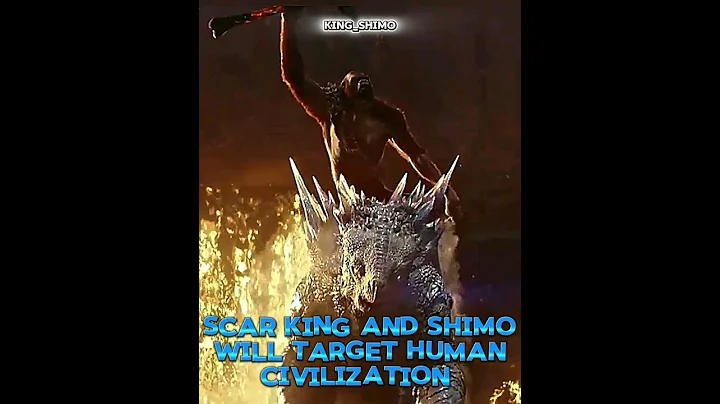 What If Scar King Kills Kong In GxK? 😱😱🔥💥 #shorts #edit  #godzillaxkongthenewempire