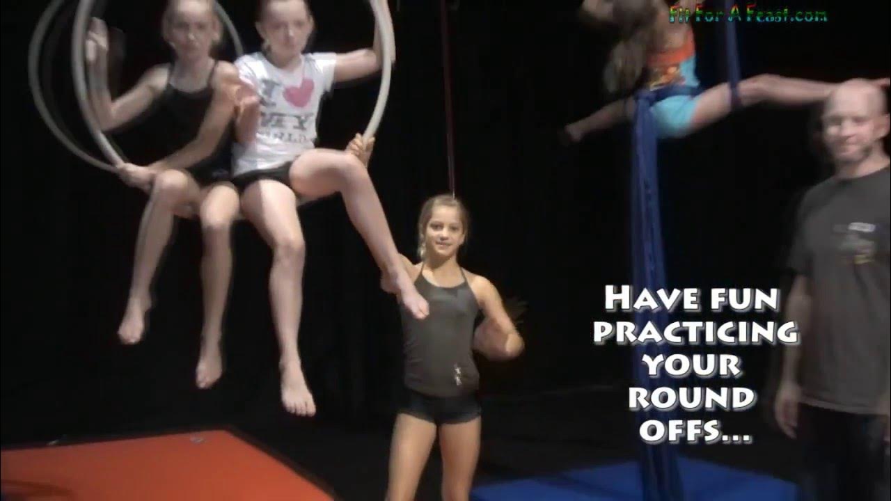 Round Off Gymnastics Tutorial Tumbling Roundoffs for Dance