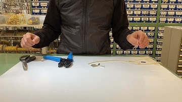 How Attach Aglets to Shoelaces - Aglet Shoelace Tips Crimping Pliers Installation Video