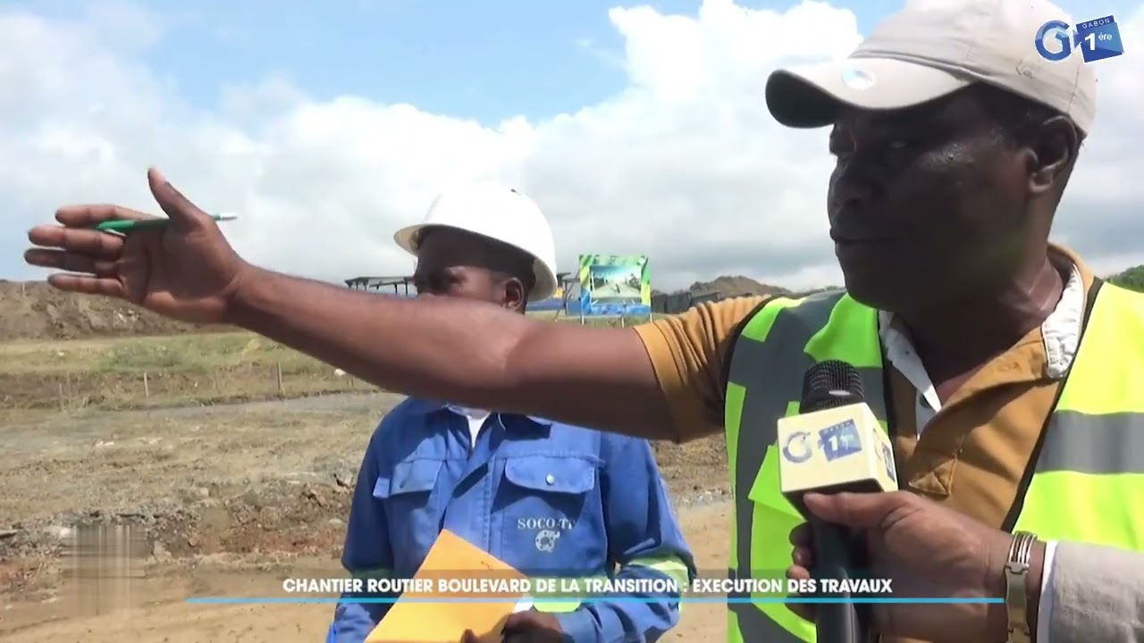 Chantier routier boulevard de la transition : exécution des travaux