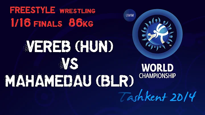 1/16 Finals - Freestyle Wrestling 86 kg - I VEREB ...