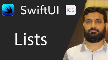SwiftUI Lists | ListView in SwiftUI | Tableview in SwiftUI | SwiftUI for Beginners | Urdu & Hindi