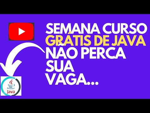 Curso de Java gratuito Aprenda Rápido[ Curso de Java Grátis para Iniciantes]