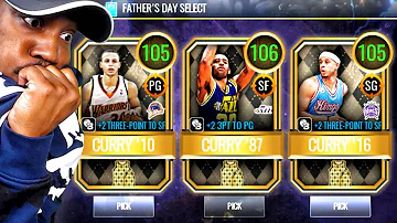 CURRY FAMILY LINEUP GAMEPLAY + PACK OPENING! (Father's Day) NBA Live Mobile 20 Season 4 Ep. 70