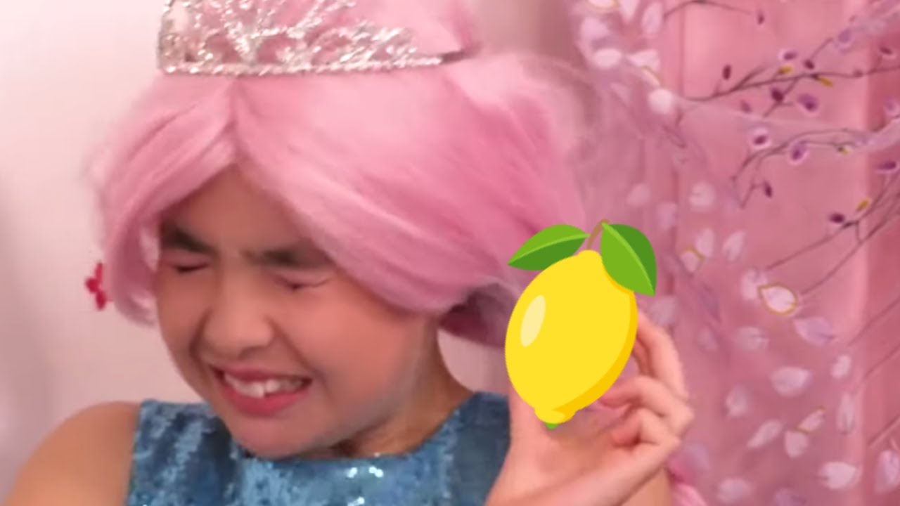 Learn Fruits With Princess Esme & Olivia Sweet or Sour ? YouTube