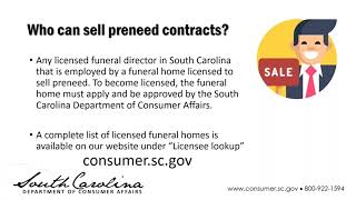 Preneed Funeral Contract Basics