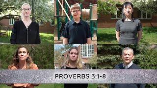 Memory Verse Recitation | Proverbs 3:1-8