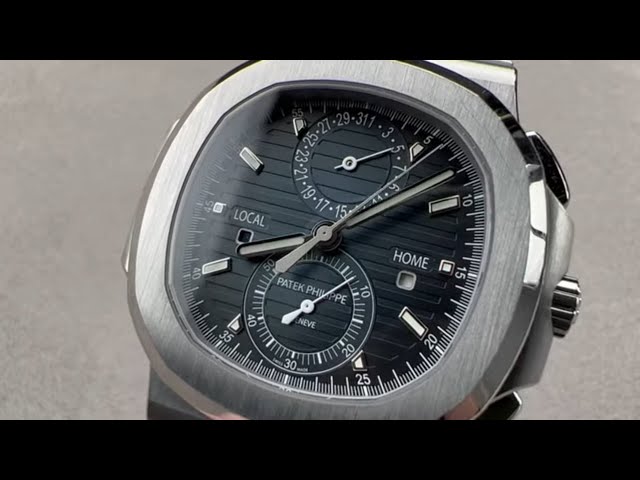 Introducing - Patek Philippe Nautilus Travel Time Chronograph 5990/1R