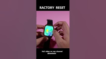 ♻️ Zet je smartwatch binnen enkele seconden terug naar de fabrieksinstellingen! ⌚🔥 Volledige hand...
