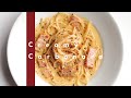 【生クリームで濃厚】クリーミーカルボナーラの作り方〜おうちで簡単カフェ風カルボ編〜 [パスタレシピはBINANPASTA]