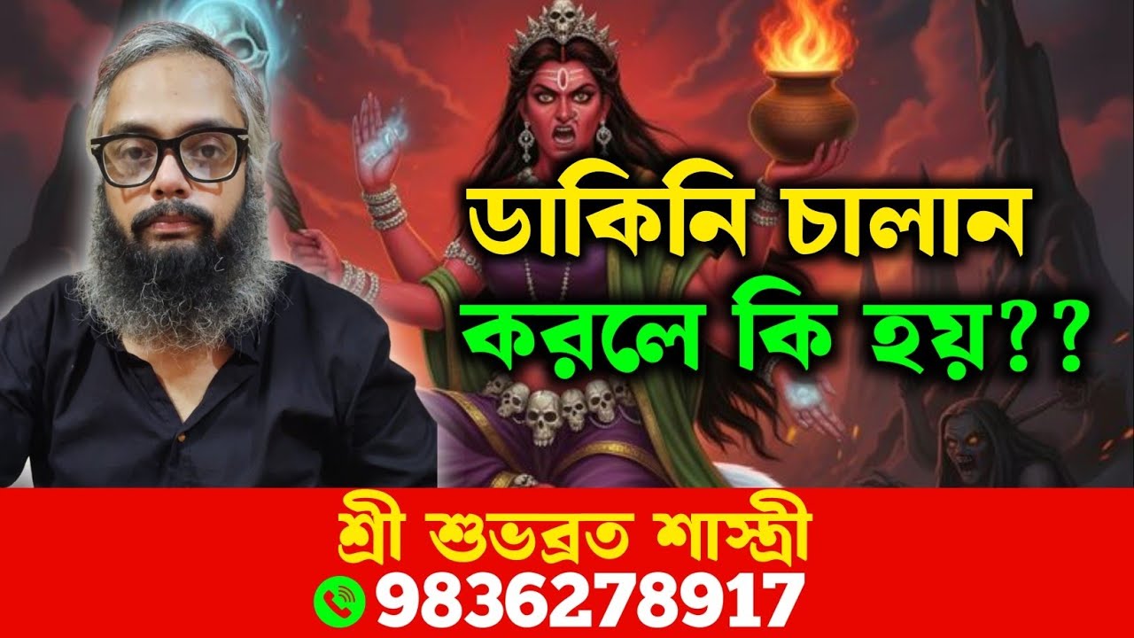 ডাকিনি চালান করলে কি হয় #tontro_montro #astrology #dakini #horror #facts 