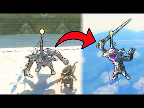 LAUNCHING Monsters on a TRAMPOLINE! | Zelda: Tears of the Kingdom