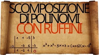 Scomposizione di Polinomi con Ruffini