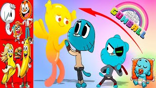 The Amazing World Of Gumball The Growing Up Journey Of Every Character Color Wow
