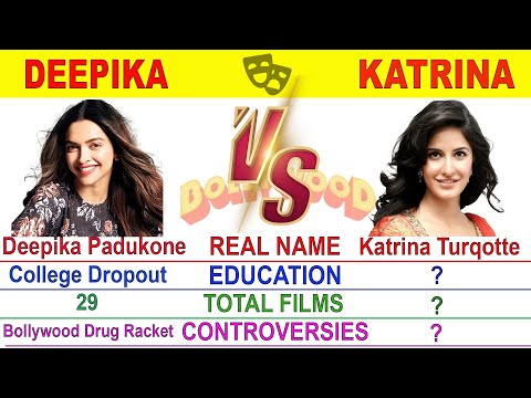 Deepika Padukone Vs Katrina Kaif Comparison- Simply Compare