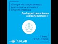 Confrence airlab  changer les comportements pour rpondre aux enjeux environnementaux